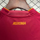 Conjunto Roma Home 25/26 - Vermelho