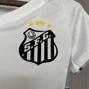 Camisa Santos Titular 24/25 - Versão Feminina Baby Look Branca
