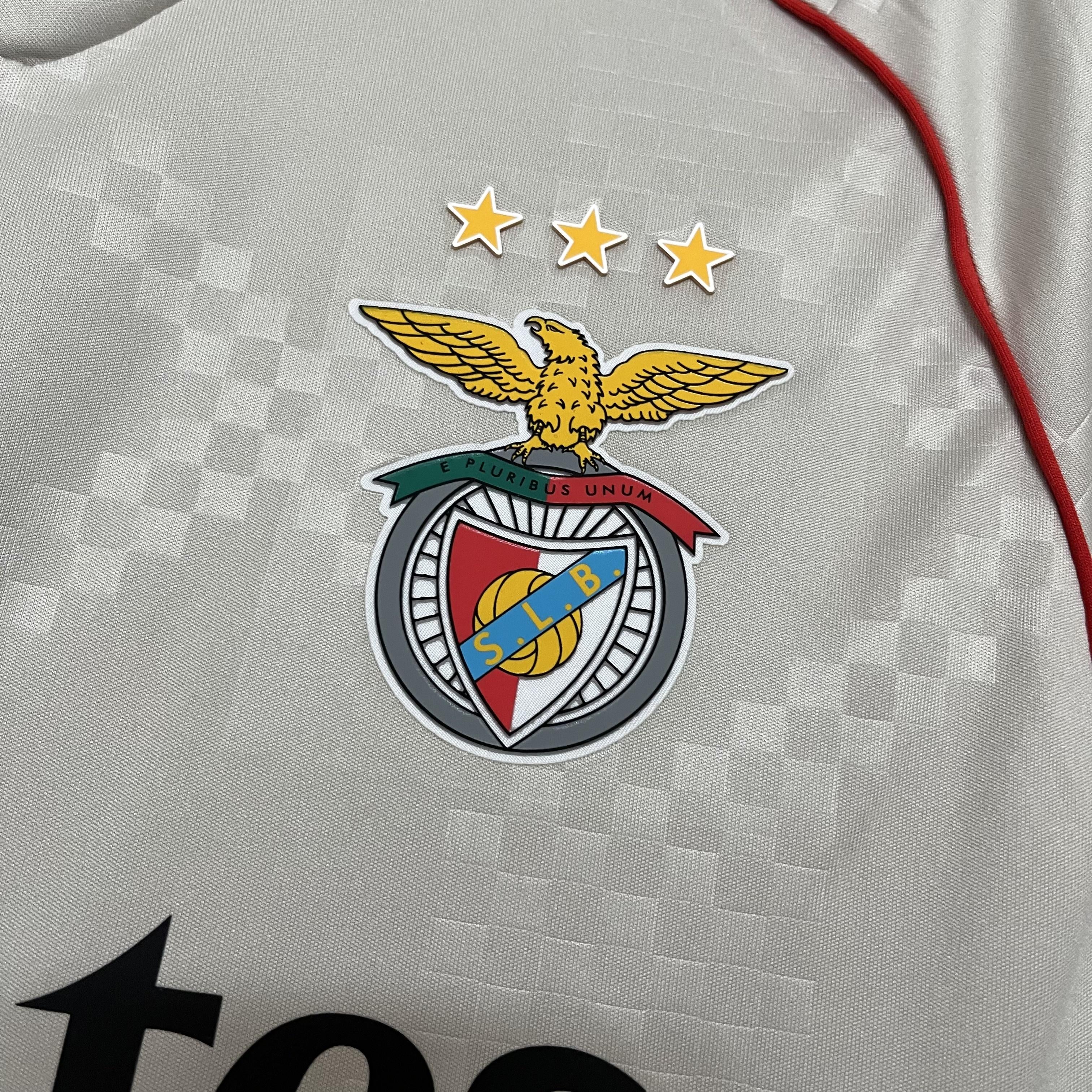 Camisa Benfica Fora 25/26 - Branca