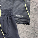 Conjunto Infantil Real Madrid Fora 25/26 - Cinza