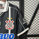 Camisa Corinthians 99/00 - Versão Retrô Preto e Branco Batavo