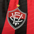 Camisa Vitória Titular 25/26 - Vermelha e Preta