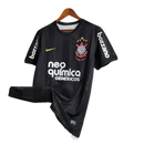 Camisa Corinthians Away 2010 - Versão Retrô Preta