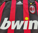 Camisa Retrô Milan II Away Adidas 2006/07 Masculino Manga Longa Vermelha