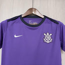 Camisa Corinthians de Treino 25/26 - Versão Feminina Baby Look Roxa