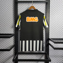 Camisa Santos Nike Fora 2012/13 - Versão Retrô Preta e Branca Listrada Neymar Jr