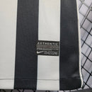 Camisa Santos Nike Fora 2012/13 - Versão Retrô Preta e Branca Listrada Neymar Jr