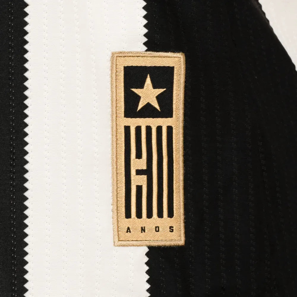 Camisa Botafogo Titular 24/25 - Versão Feminina Baby Look Preta e Branca