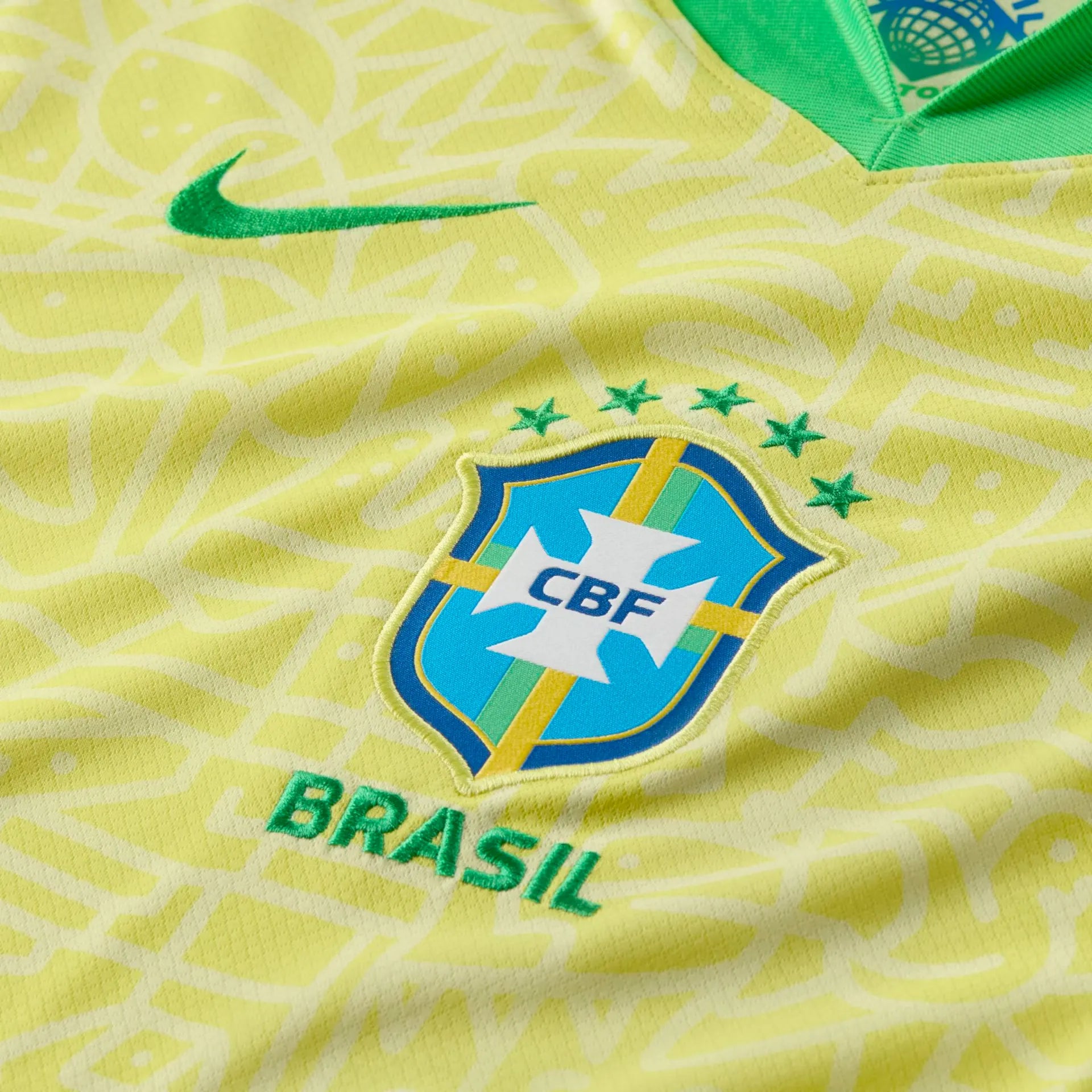 Camisa Brasil Home 2024 - Amarela