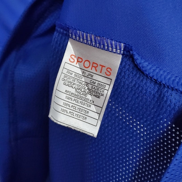 Camisa Brasil Fora 2002 - Versão Retrô Azul