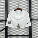 Shorts Santos Titular 11/12 - Branco Retrô