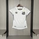 Camisa Santos Titular 24/25 - Versão Feminina Baby Look Branca