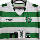 Camisa Celtic Retrô 2001/2003 Verde e Branca - Umbro
