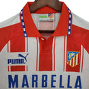 Camisa Atlético de Madrid Retrô 1994/1995 Branca e Vermelha - Puma
