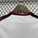 Conjunto Infantil Flamengo Fora 25/26 - Branca