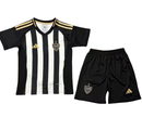 Conjunto Infantil Galo Titular 25/26 - Preto e Dourado