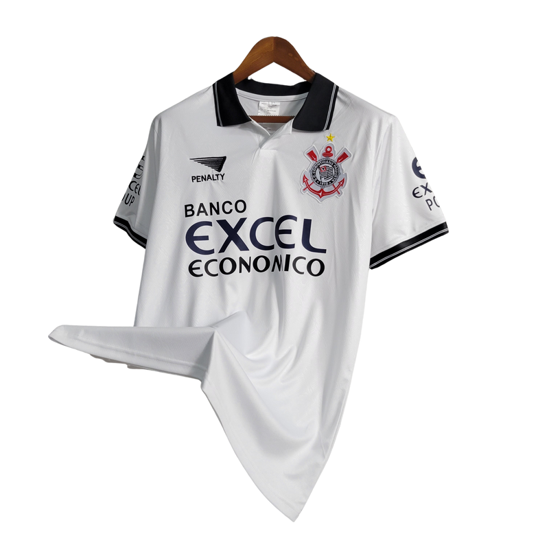 Camisa Corinthians Fora 1997 - Versão Retrô Branca