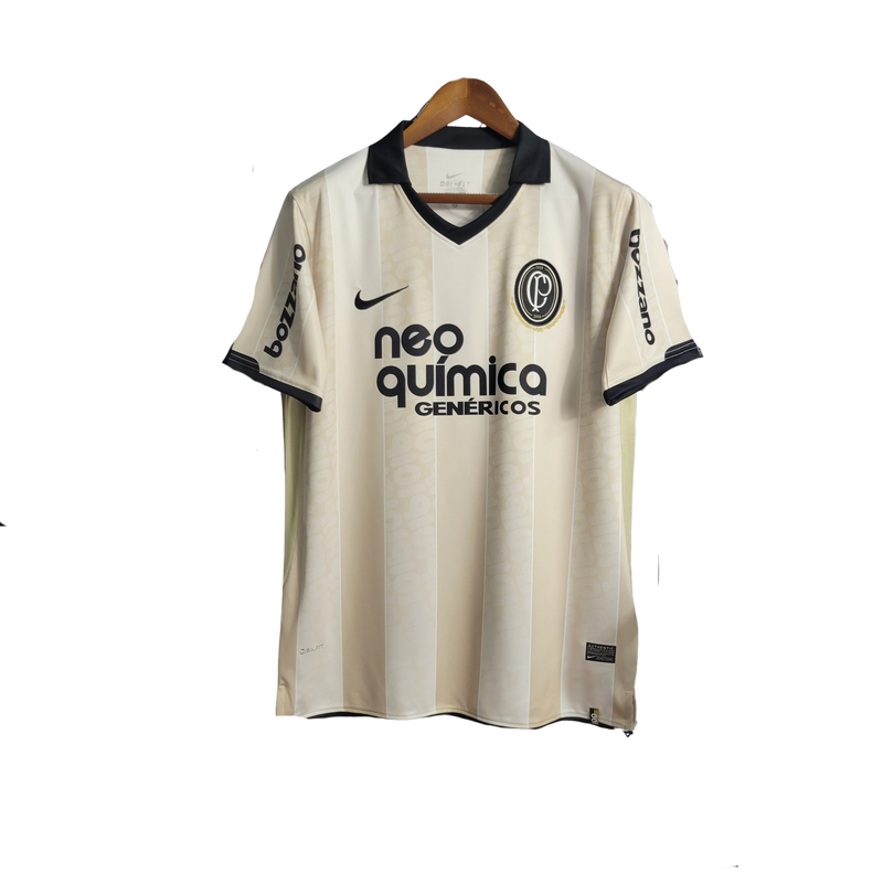 Camisa Corinthians 100th - Versão Retrô Bege