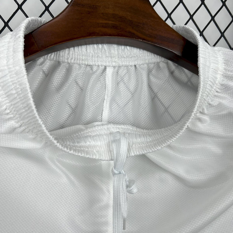 Shorts Santos Titular 11/12 - Branco Retrô