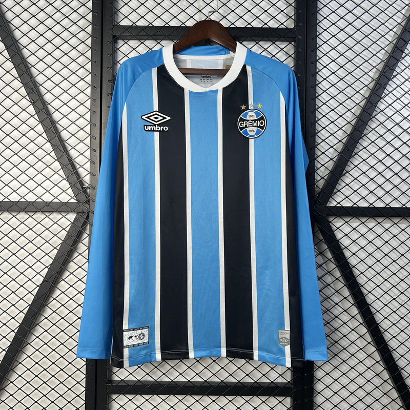 Camisa Grêmio Titular 25/26 - Versão Manga Longa