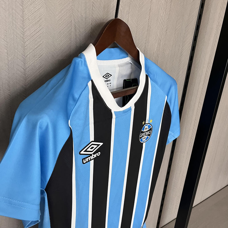 Camisa Grêmio Titular 25/26 - Versão Feminina Baby Look