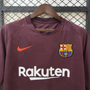 Camisa Barcelona III 17/18 - Versão Retro Rakuten Vinho