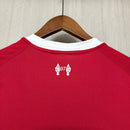 Camisa Liverpool 25/26 - Versão Manga Longa vermelha