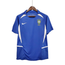 Camisa Brasil Fora 2002/03 - Versão Retrô Azul