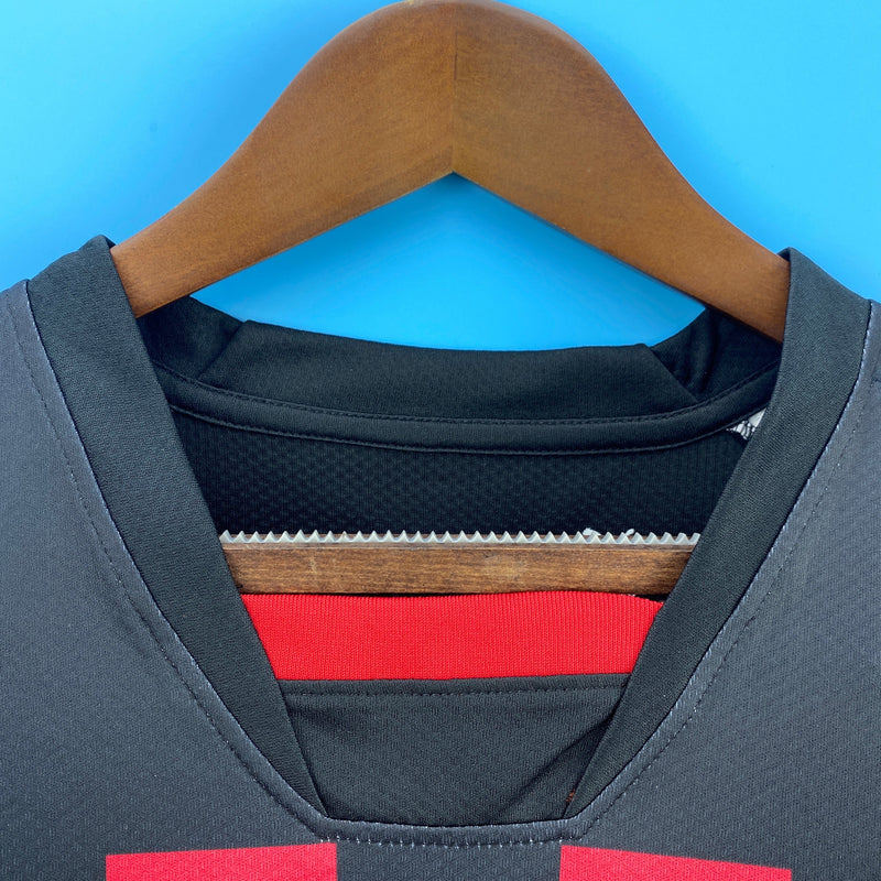 Camisa Milan Home 22/23 - Vermelho e Preto