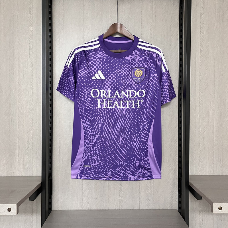Camisa Orlando City Titular 25/26 - Roxa