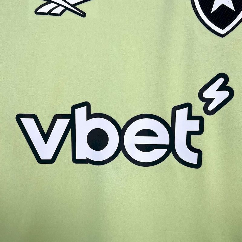 Camisa Botafogo Pré-Jogo 25/26 - Verde e Preto