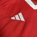 Conjunto Infantil Internacional Titular 2025/26 - Vermelho e Branco