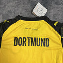 Conjunto Infantil Borussia Dortmund Titular 25/26 - Amarelo
