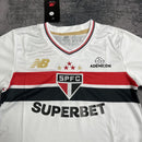 Conjunto Infantil São Paulo Titular 25/26 - Branco