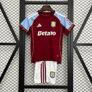 Conjunto Infantil Aston villa Home 25/26 -