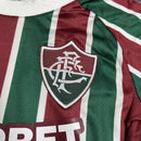Conjunto Infantil Fluminense Titular 2025/26 - Vinho e Verde