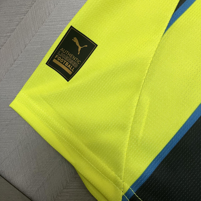 Camisa Manchester City Fora 24/25 - Preto e Verde