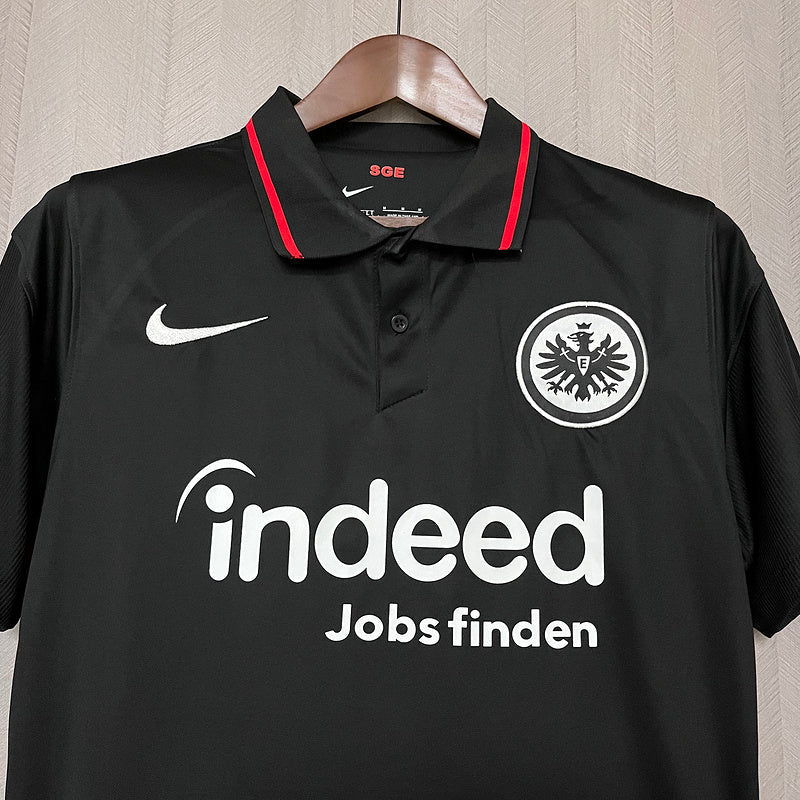 Camisa Frankfurt Fora 25/26 - Preta Polo