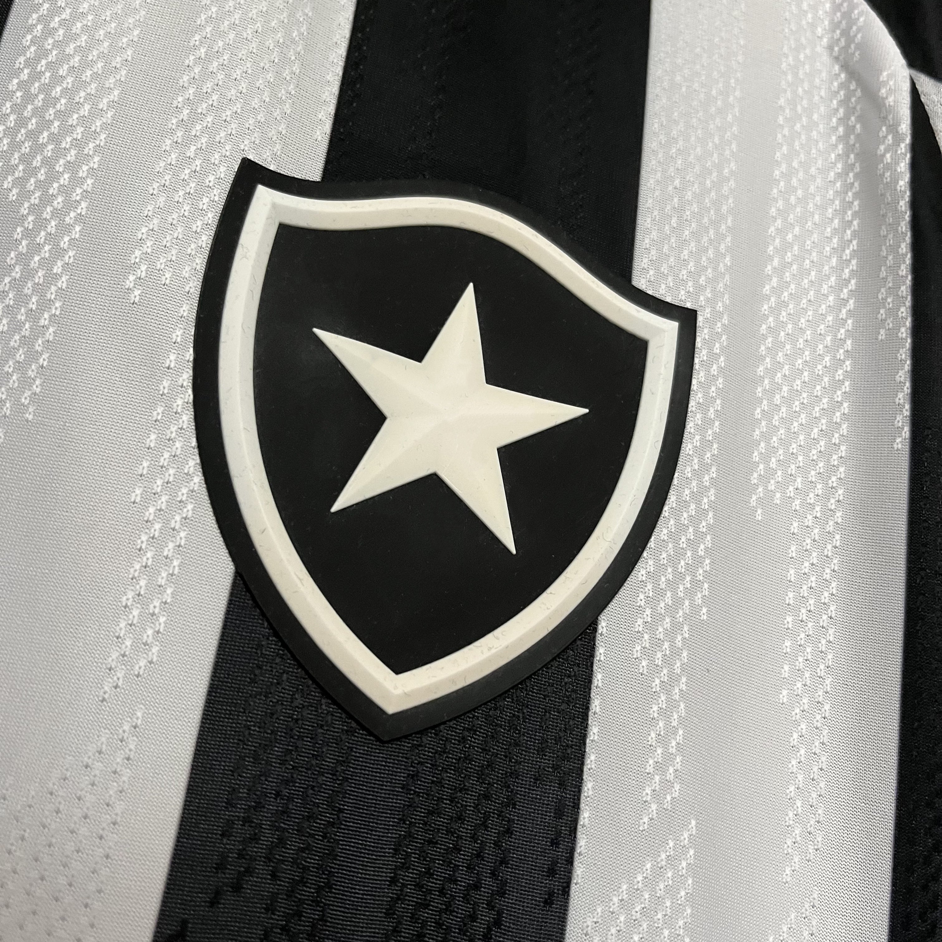 Camisa Botafogo Titular 25/26 - Preto e Branco