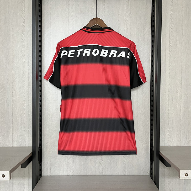 Camisa Flamengo Titular 1997 - Versão Retrô Lubrax