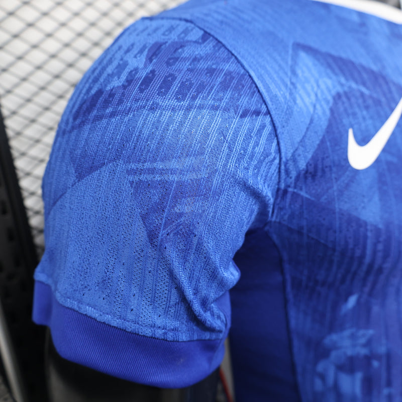 Camisa Chelsea Titular 2025/26 - Versão Jogador Azul