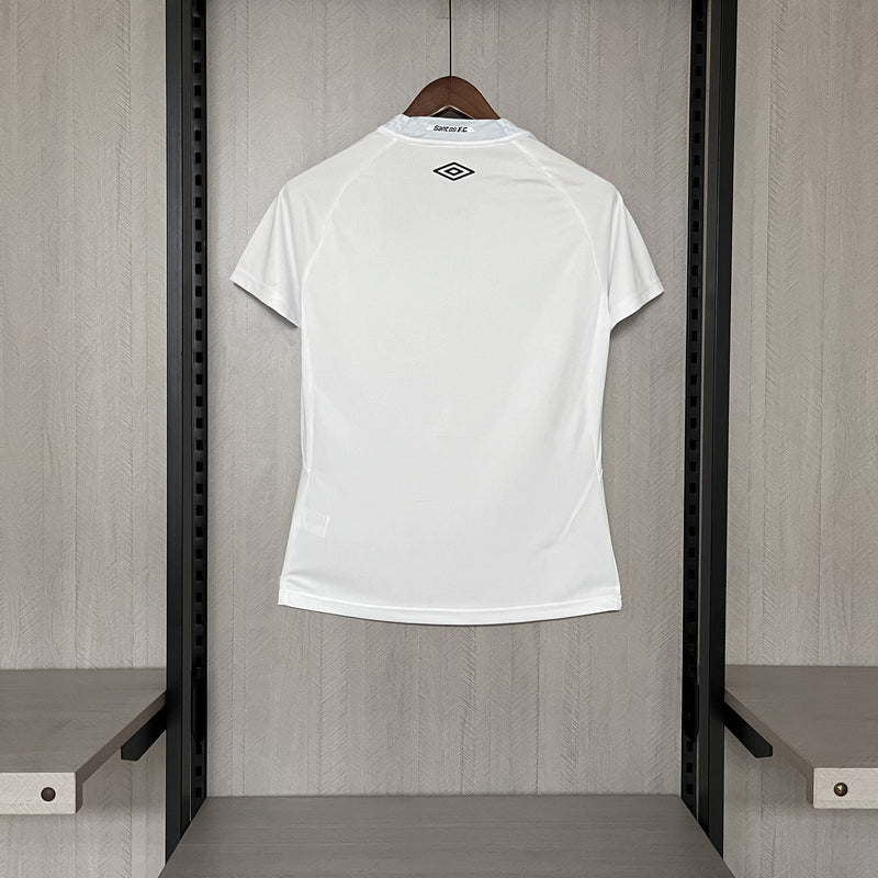 Camisa Santos Titular 25/26 - Versão Feminina Baby Look