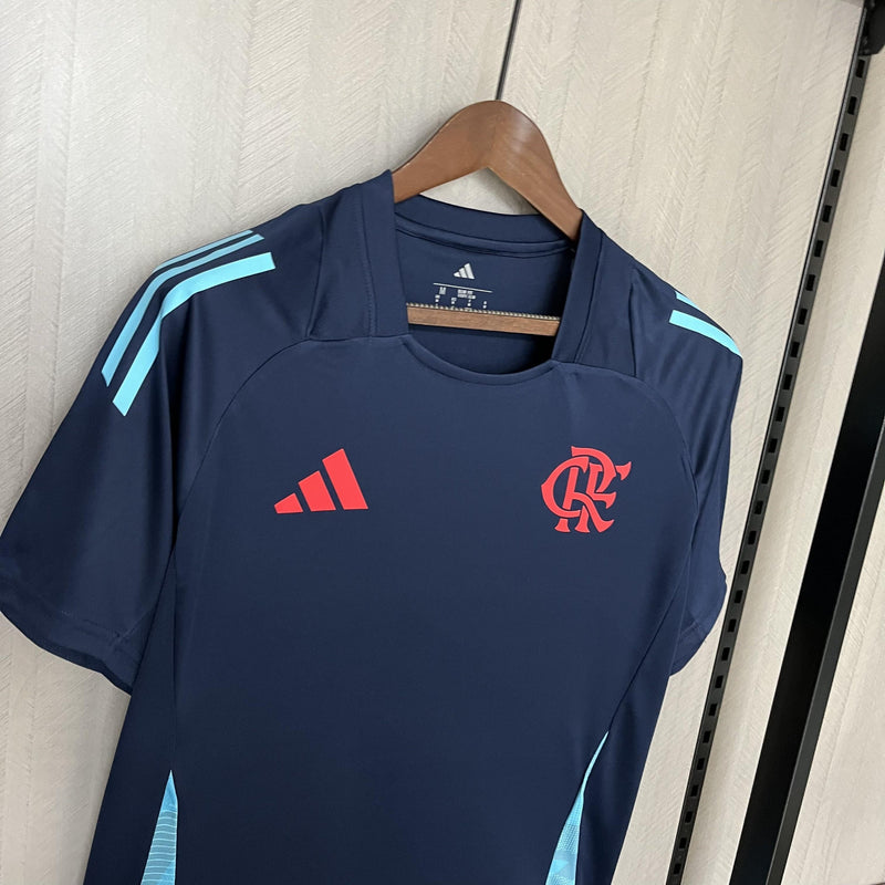 Camisa Flamengo de Treino 25/26 - Azul Escuro