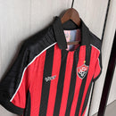 Camisa Vitória Titular 25/26 - Vermelha e Preta