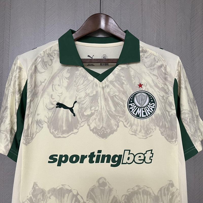 Camisa Palmeiras Edição Especial 25/26 - Versão Torcedor Bege
