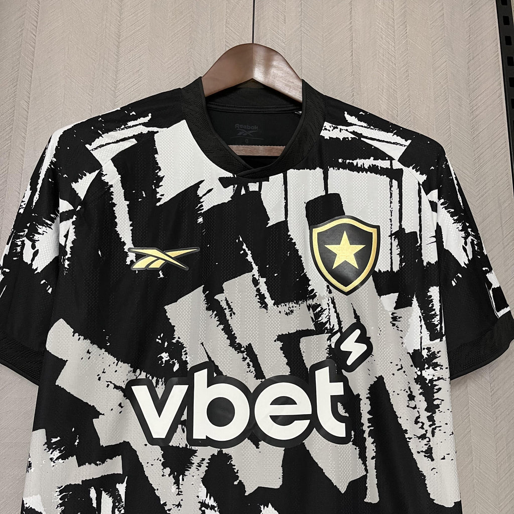 Camisa Botafogo IV 25/26 - Preto e Dourado