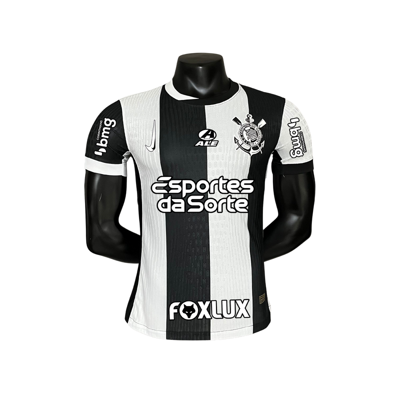Camisa Corinthians III 2024/25 - Versão Jogador Listrada