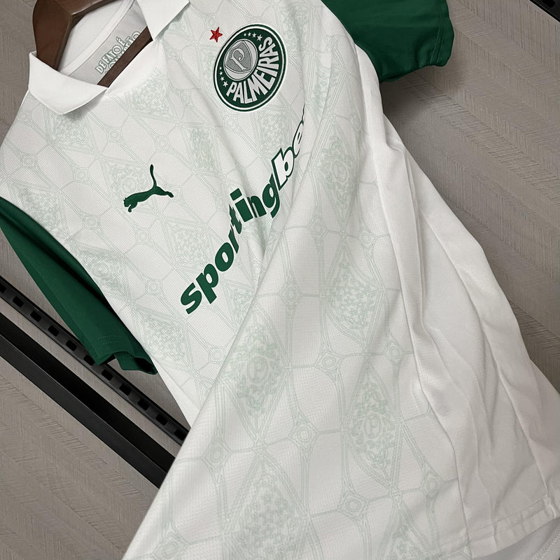 Camisa Palmeiras Fora 25/26 - Versão Torcedor Branca