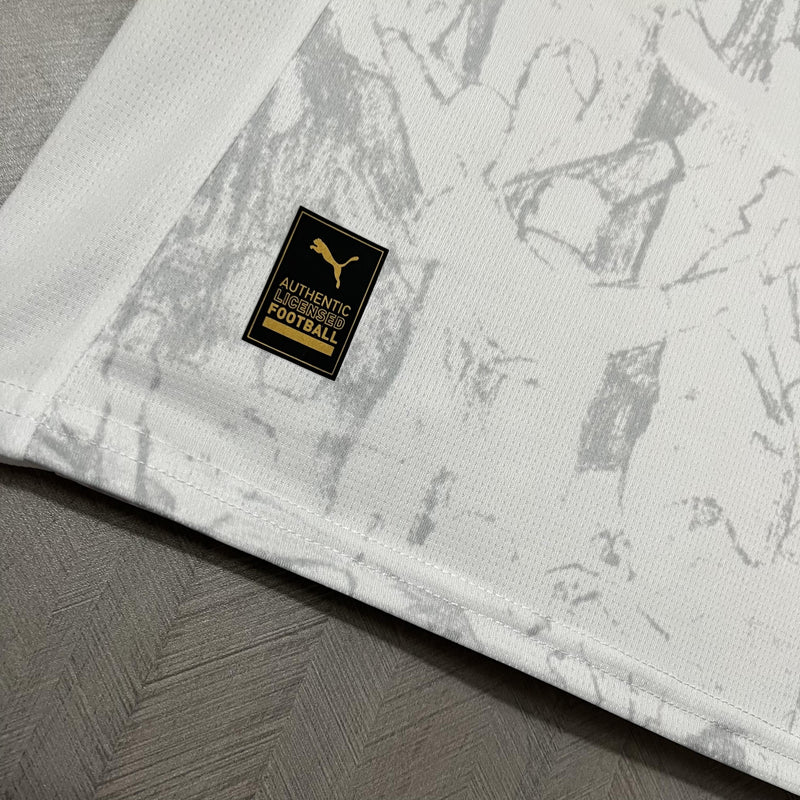 Camisa Manchester City Fora 25/26 - Branca