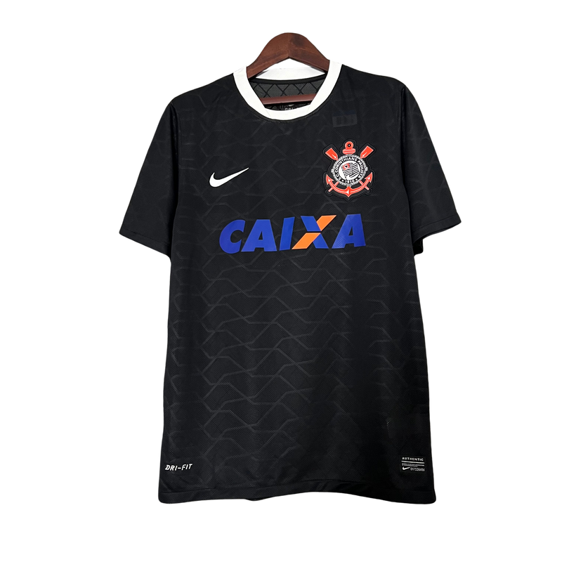 Camisa Corinthians Titular 12/13 - Versão Retrô Preta
